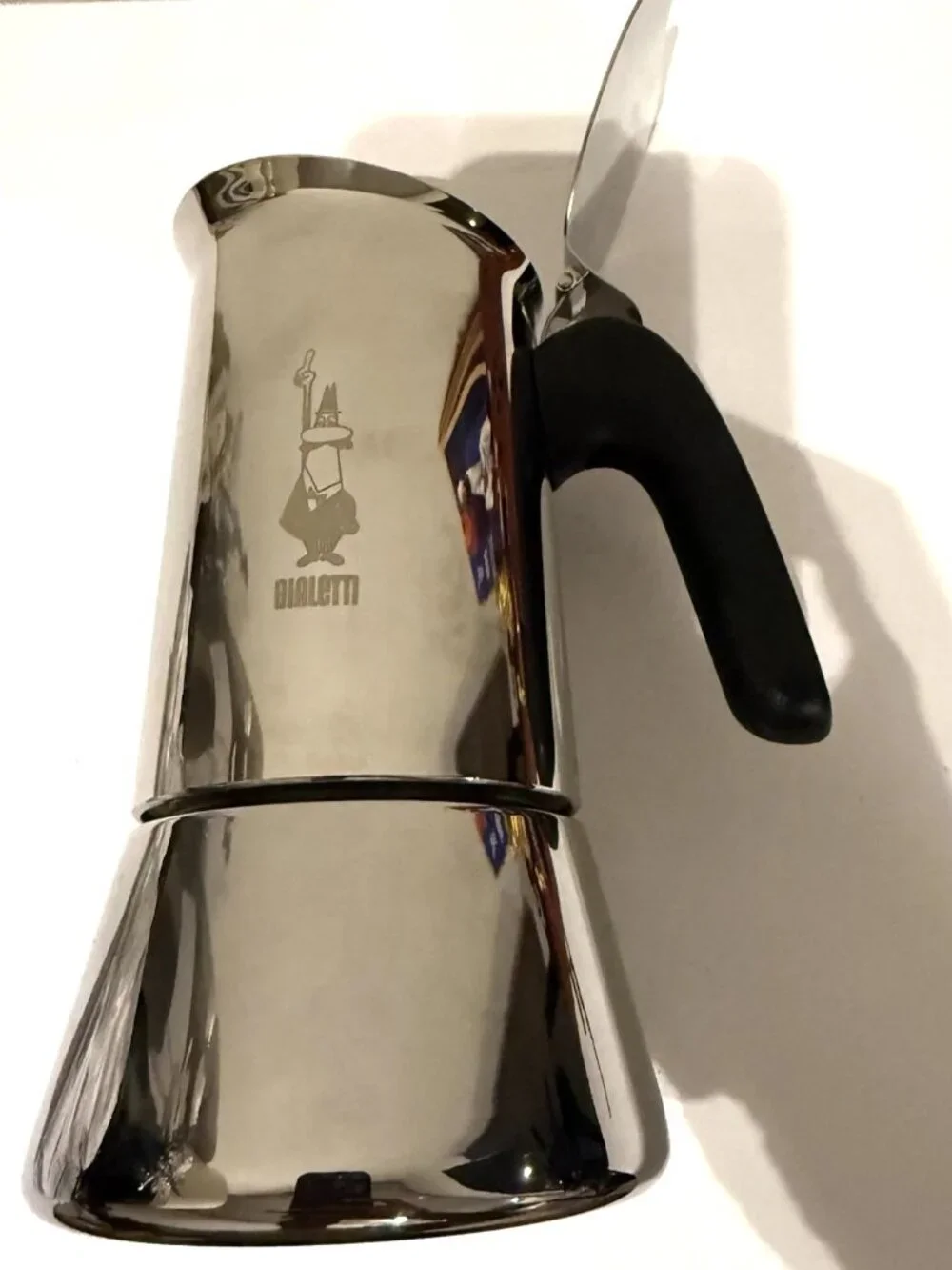 Bialetti Venus 6 Cup Stainless Steel Moka Pot Stovetop Espresso Maker Silver